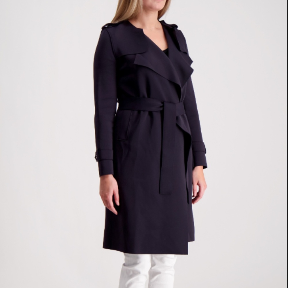 Harris Wharf London Technic Trench Coat